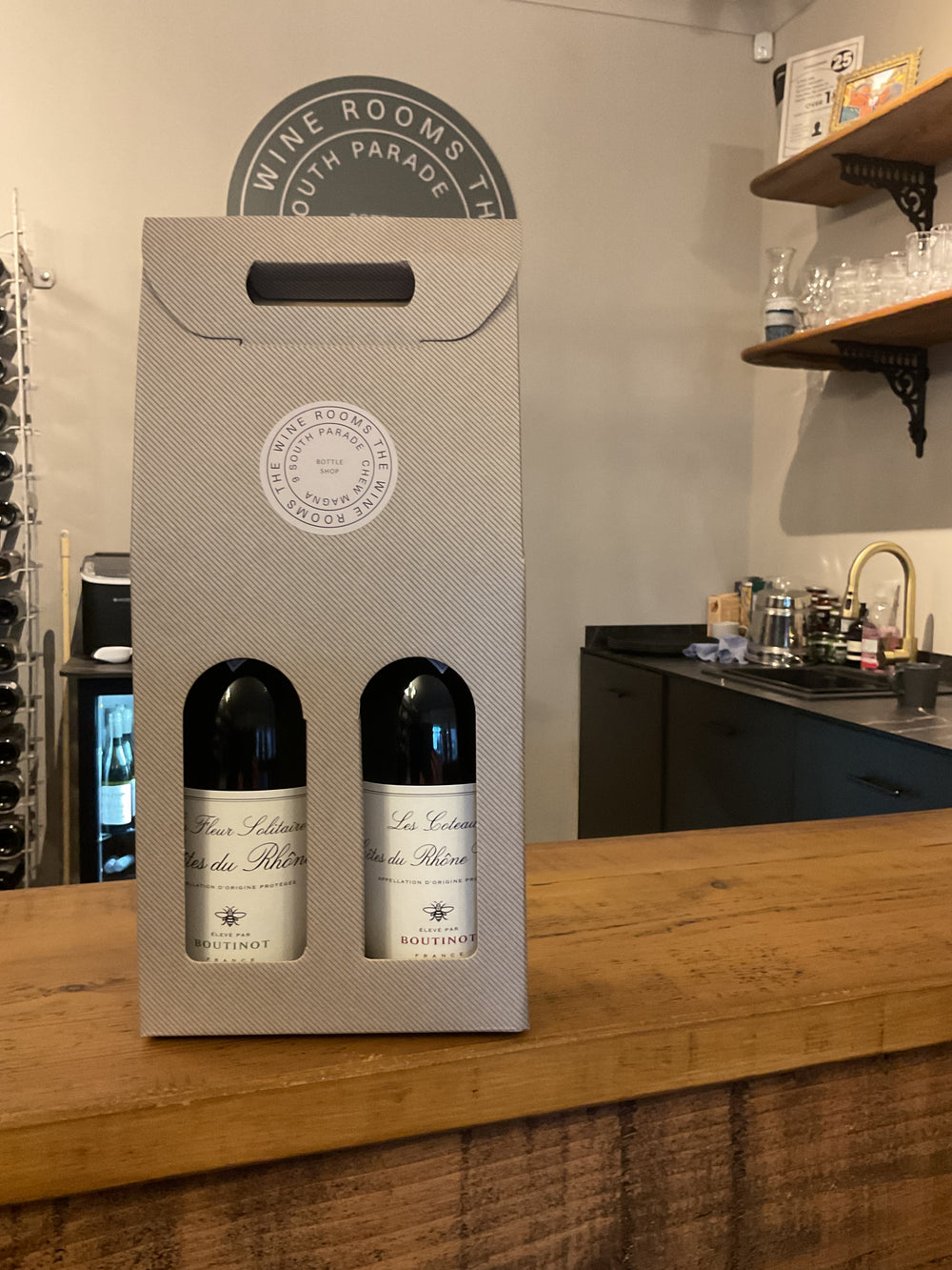 Côtes du Rhône Wine Paired Gift Bag (2)