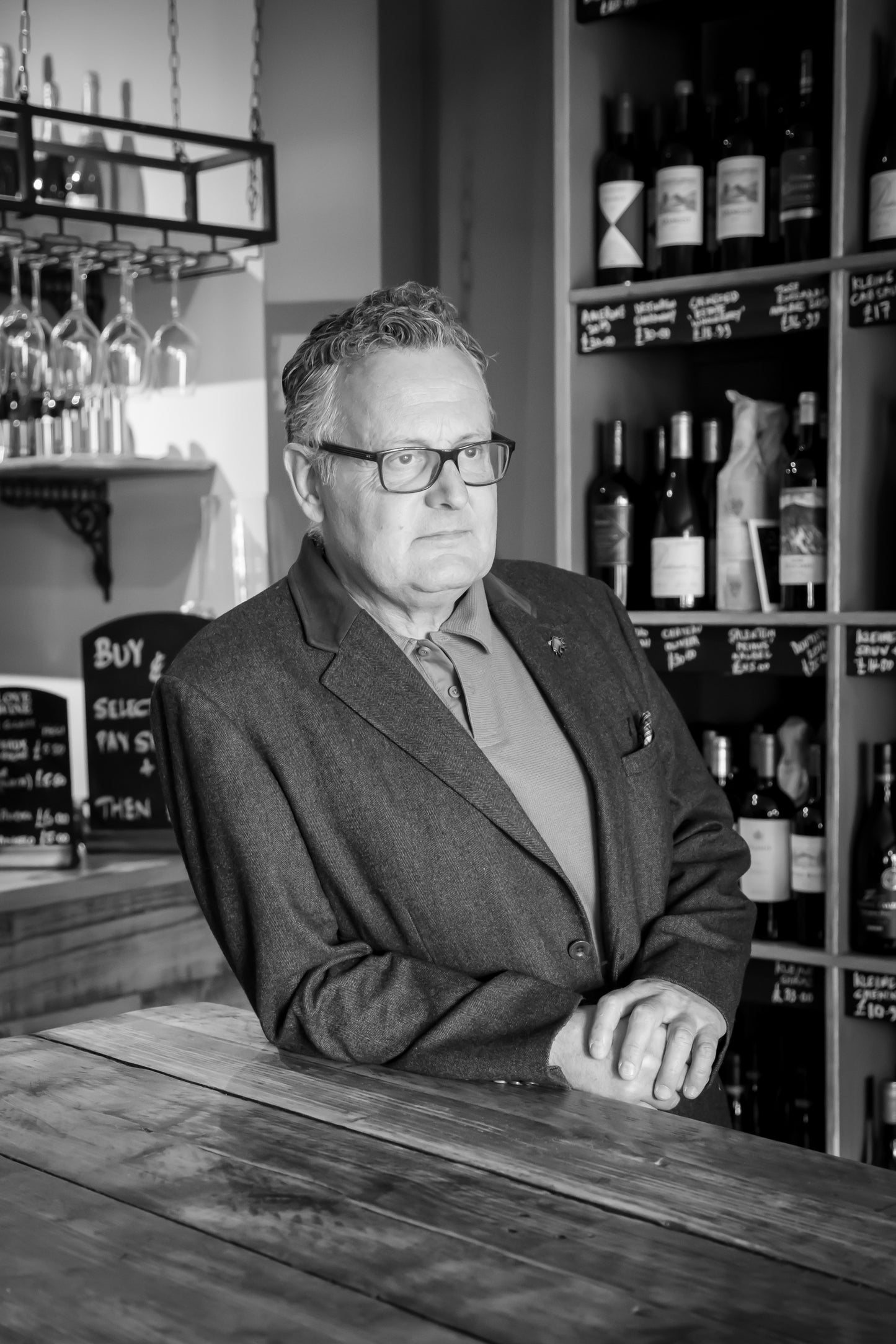 Portrait of Mike Gough, The Wine Rooms Founder